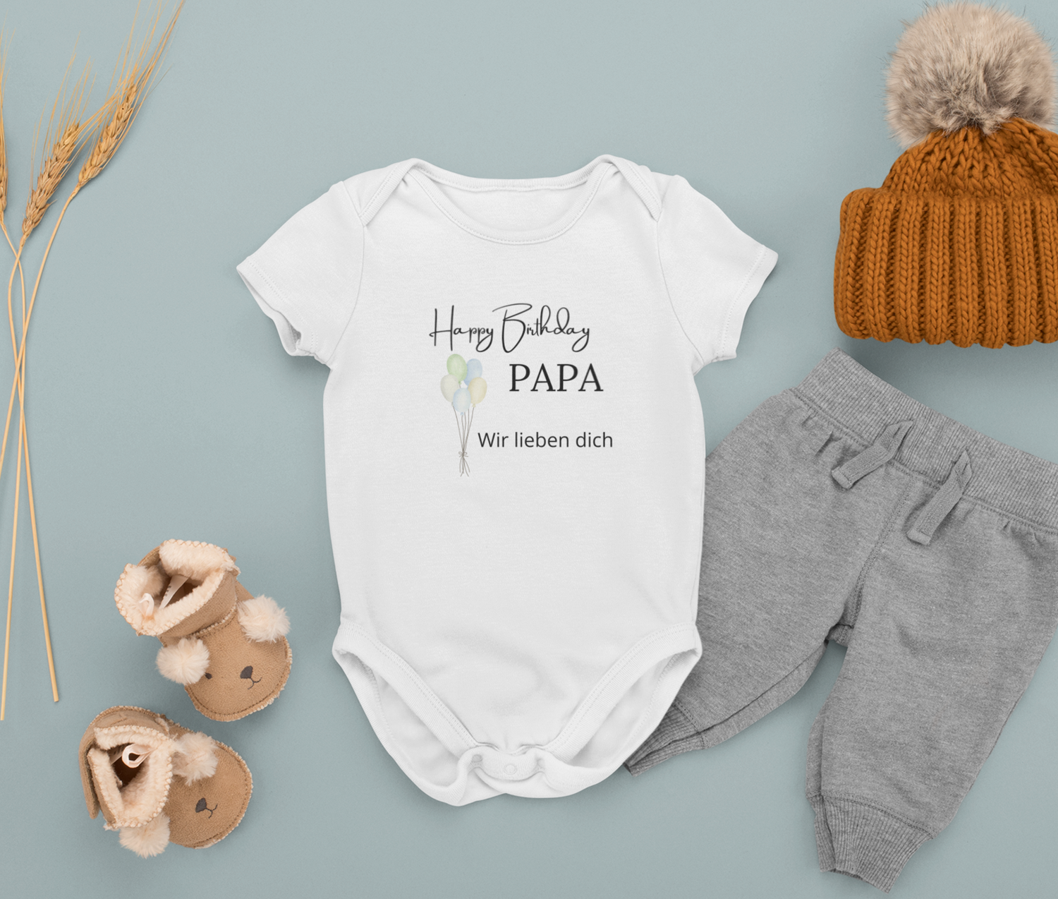 Happy Birthday Papa Geburtstag Geschenk Baby Body