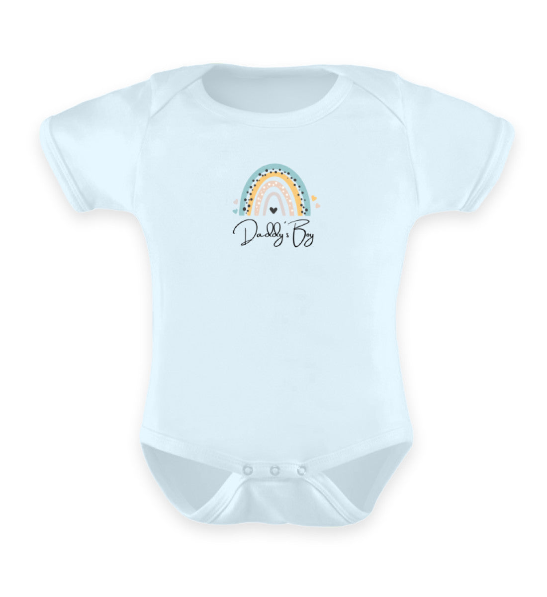 Daddy´s Boy Regenbogen - Baby Body Kurzarm