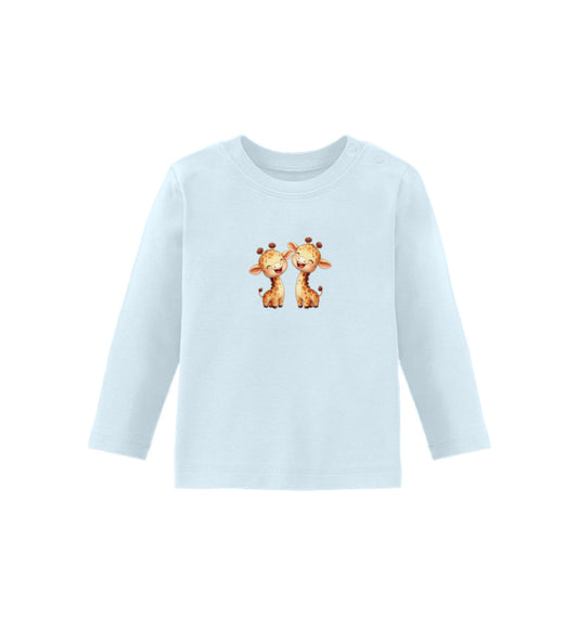 Giraffen - Baby Langarmshirt