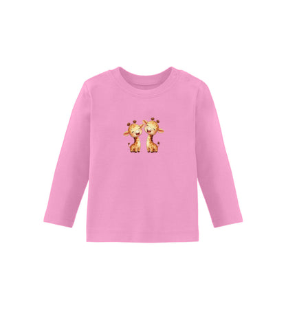 Giraffen - Baby Langarmshirt