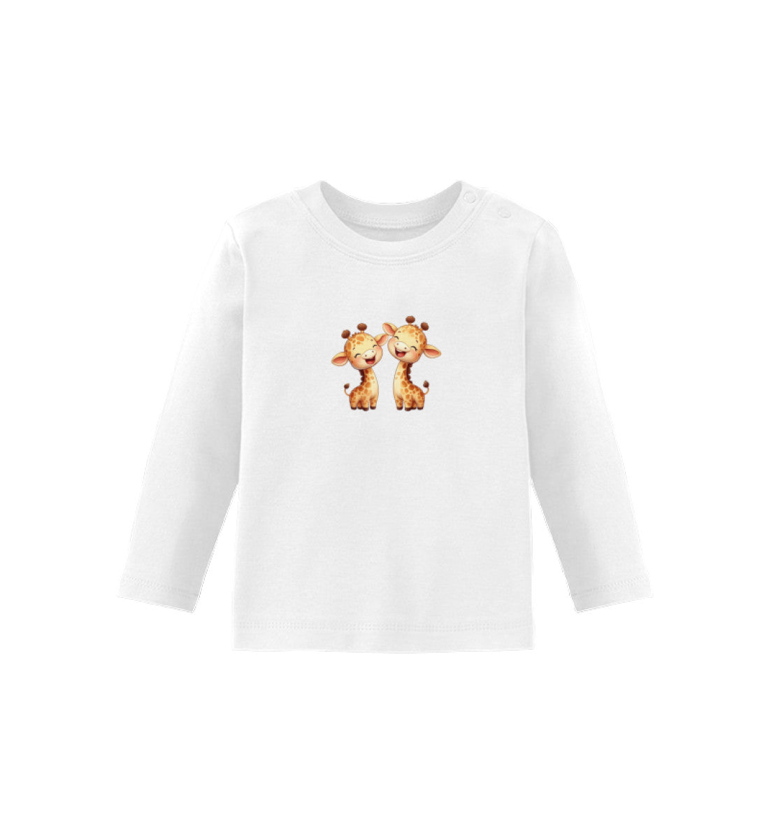 Giraffen - Baby Langarmshirt