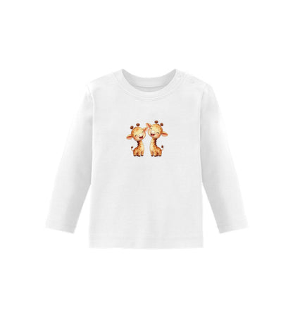 Giraffen - Baby Langarmshirt