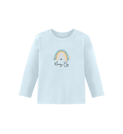 Mommy´s Boy Regenbogen - Baby Langarmshirt