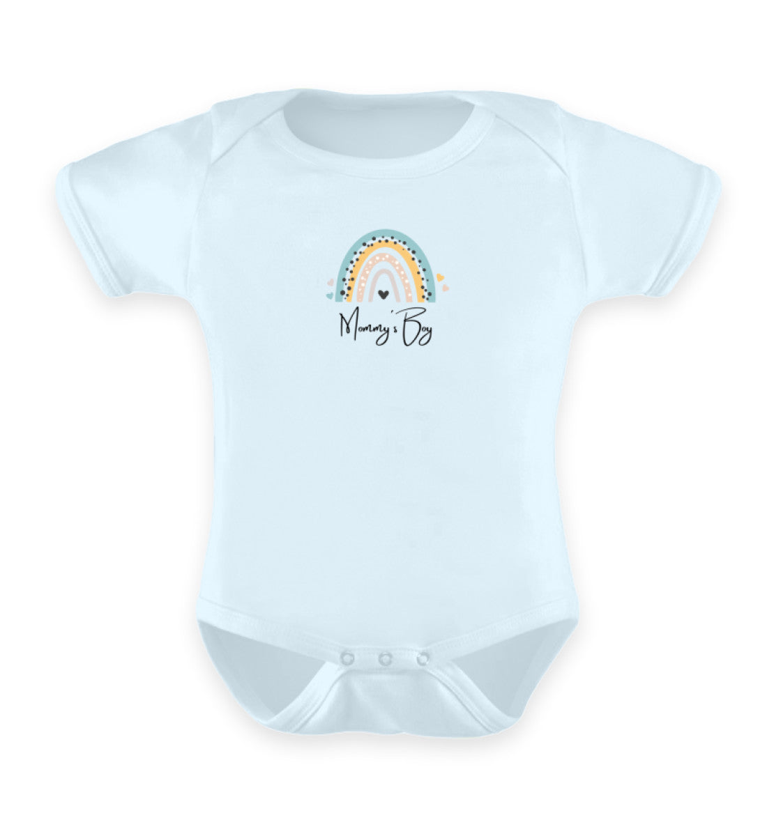 Mommy´s Boy Regenbogen - Baby Body Kurzarm