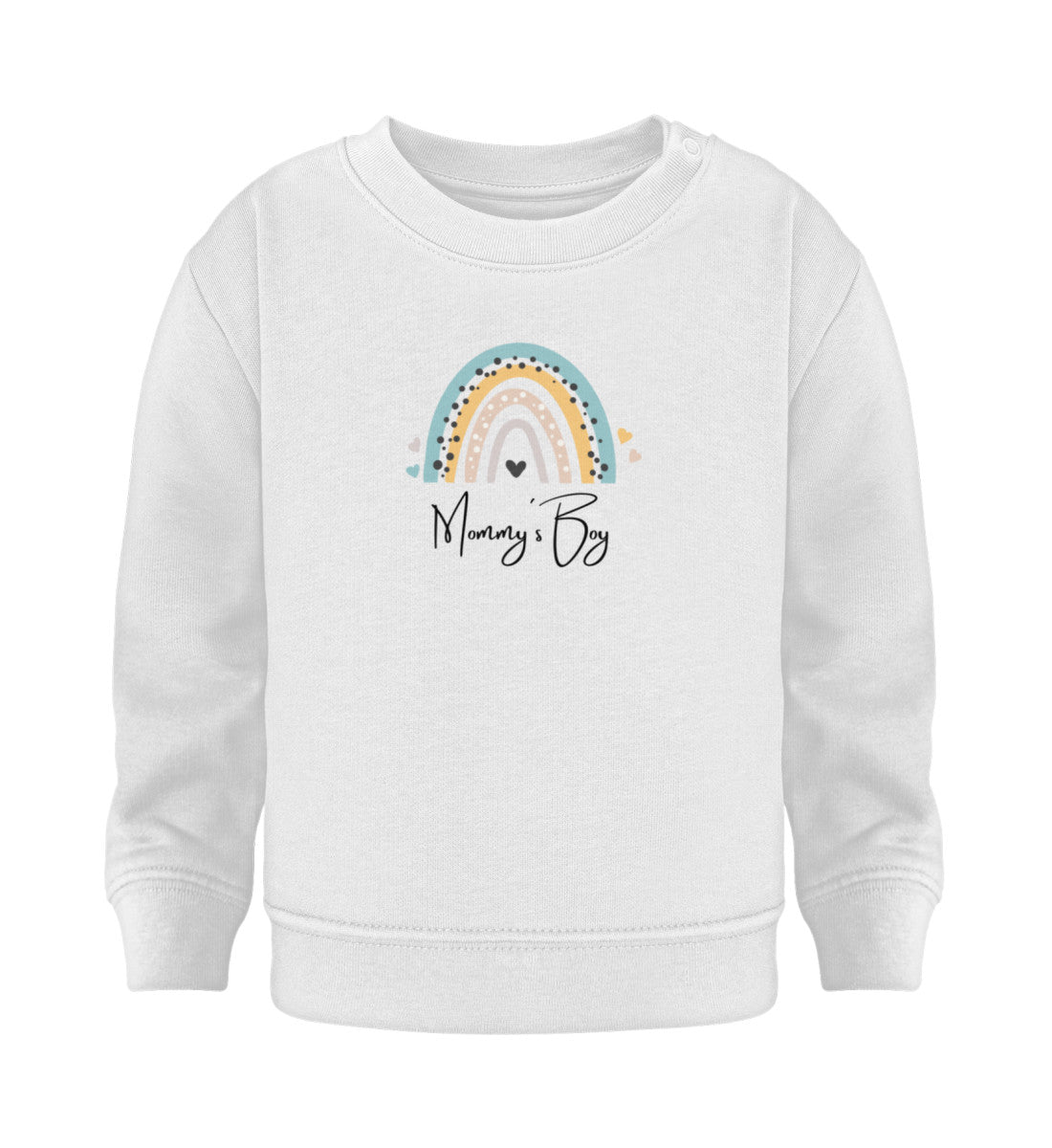 Mommy´s Boy Regenbogen - Baby Sweatshirt