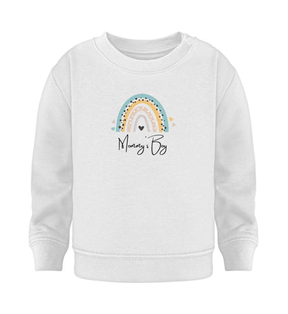 Mommy´s Boy Regenbogen - Baby Sweatshirt