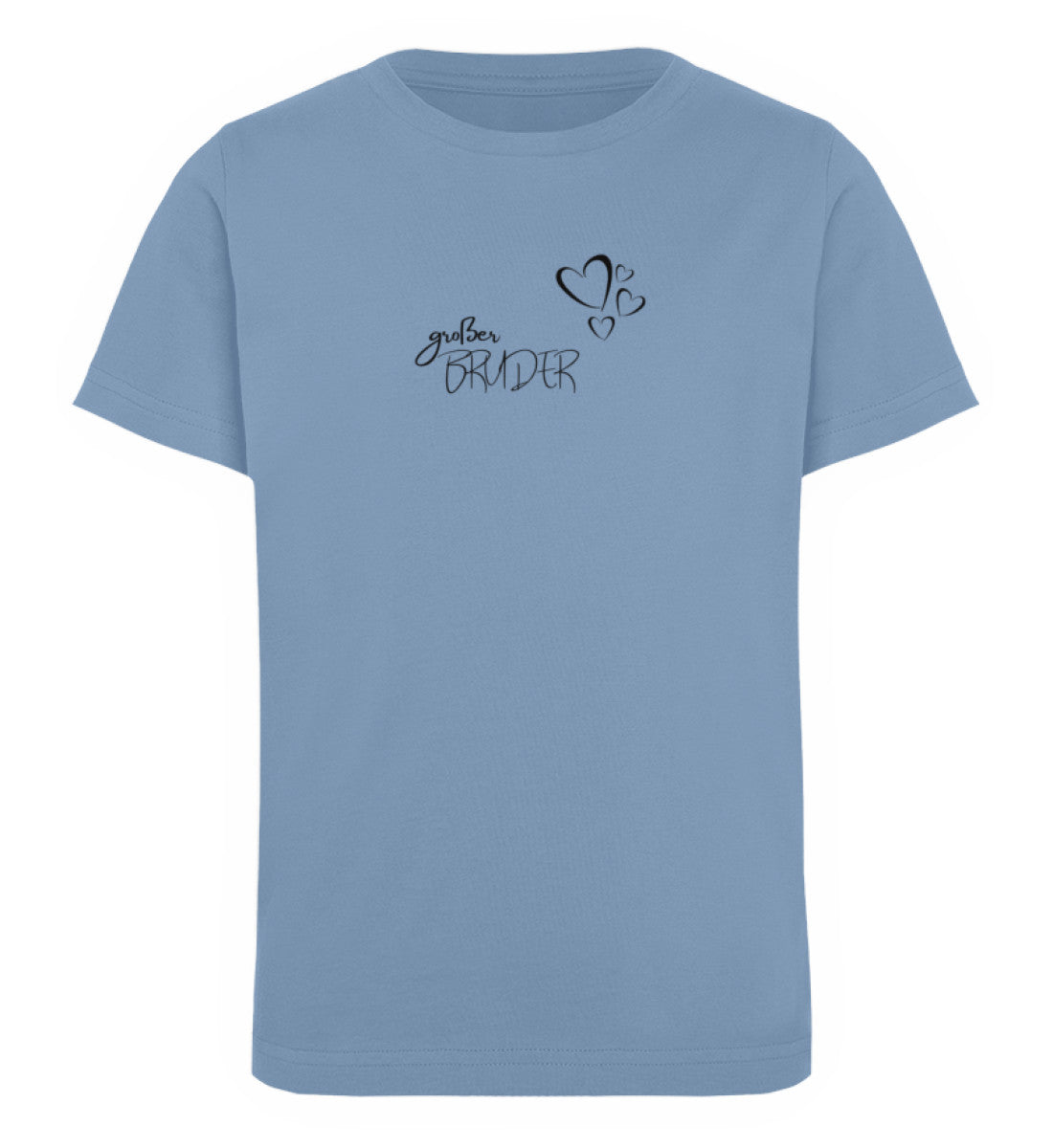 Geschwister Herzen großer Bruder - Kinder T-Shirt