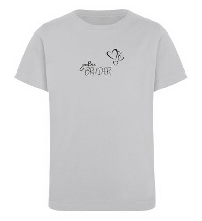 Geschwister Herzen großer Bruder - Kinder T-Shirt