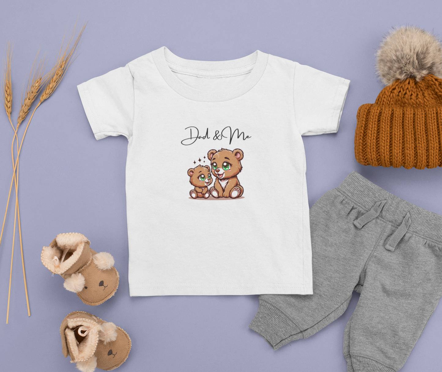 Dad&Me Bär - Baby T-Shirt