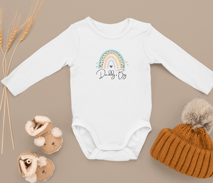 Daddy´s Boy Regenbogen - Baby Body Langarm