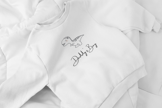 Daddy´s Boy Dino  - Baby Sweatshirt