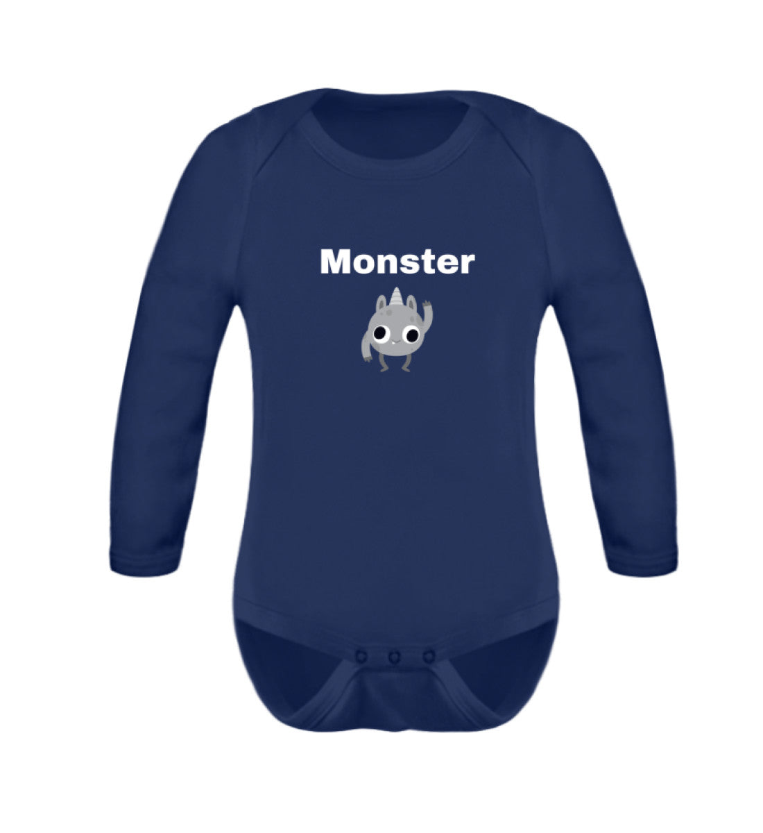 Monster Duo - Papa & Baby 'I created a Monster' Langarm-Body