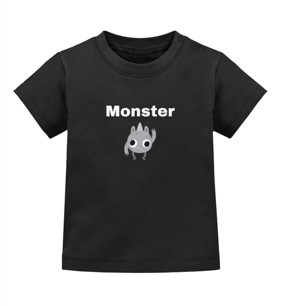 Monsterchen Mode - 'I created a Monster' Baby-T-Shirt