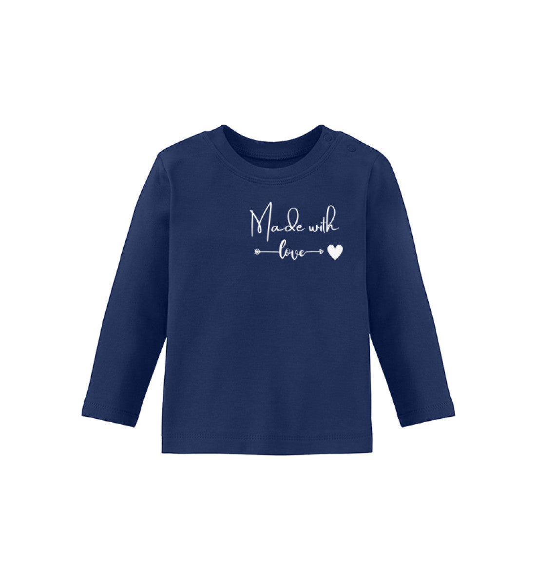 Made with Love  - Baby Langarmshirt