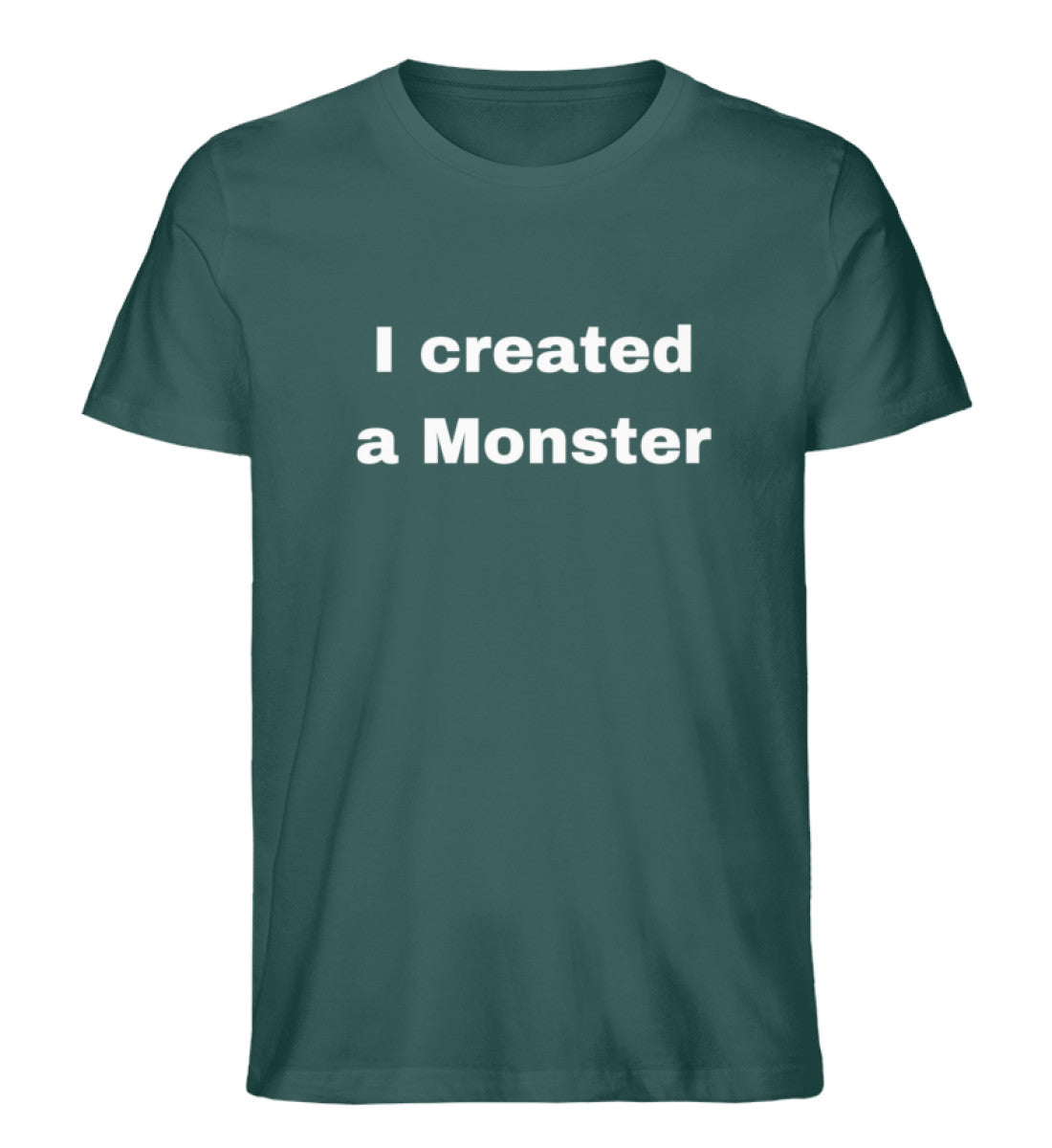 Monster Maker - 'I created a Monster' Papa Premium Organic Shirt