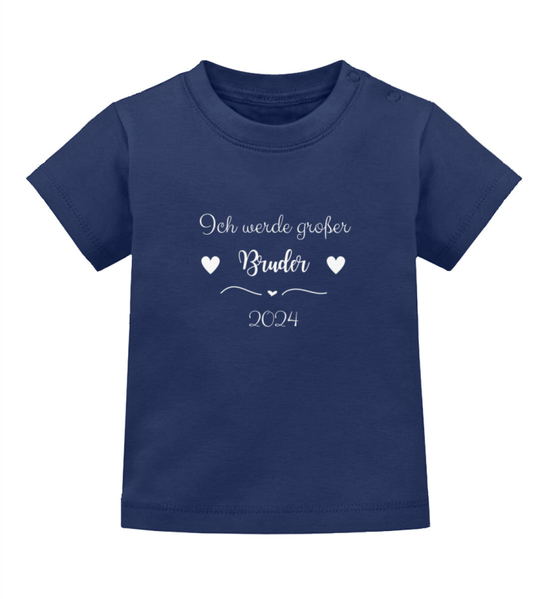 Ich werde großer Bruder 2024  - Baby T-Shirt