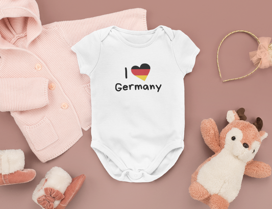 I love Germany - Baby Body kurzarm