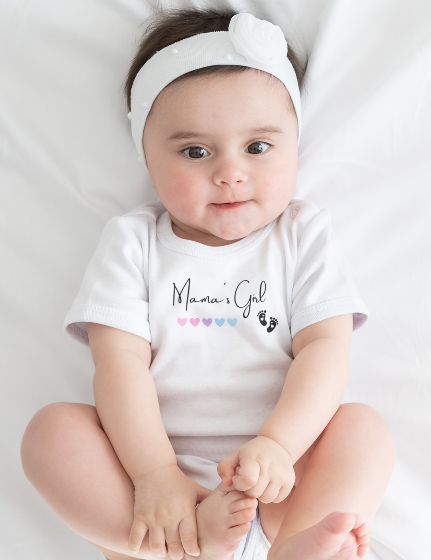 Mädchen Baby Body kurzarm Geschenk für Mama