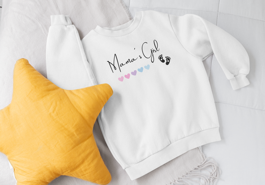 Mädchen Baby Sweatshirt Geschenk für Mama