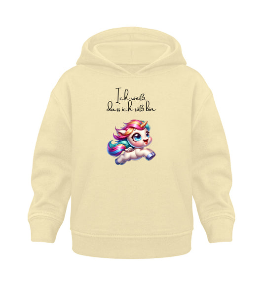 Süßes Einhorn - Baby Hoodie