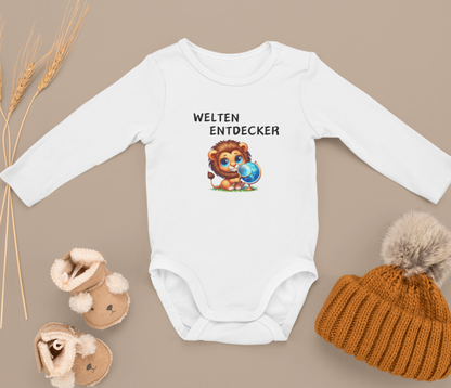 Welten Entdecker - Baby Body Langarm