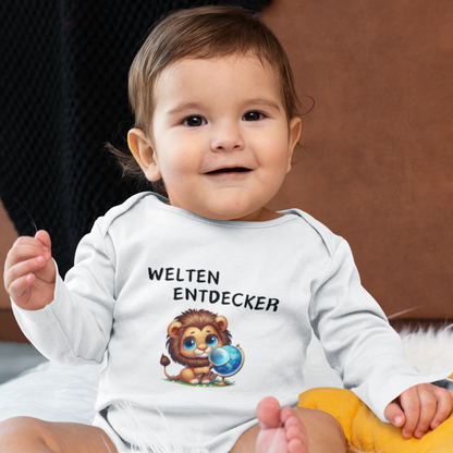 Baby Body langarm Welten Entdecker Partnerlook Papa