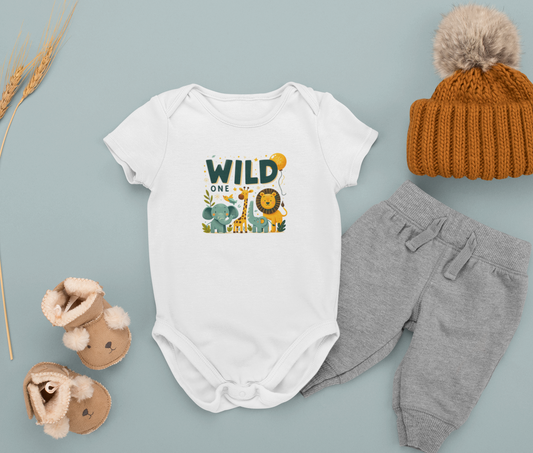Dschungelfieber "Wild One" - Baby Body Kurzarm