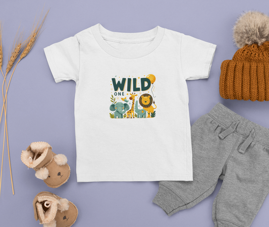 Dschungelfieber "Wild One" - Baby T-Shirt Kurzarm